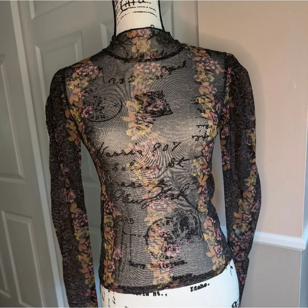 NWT Free People Amber Turtleneck